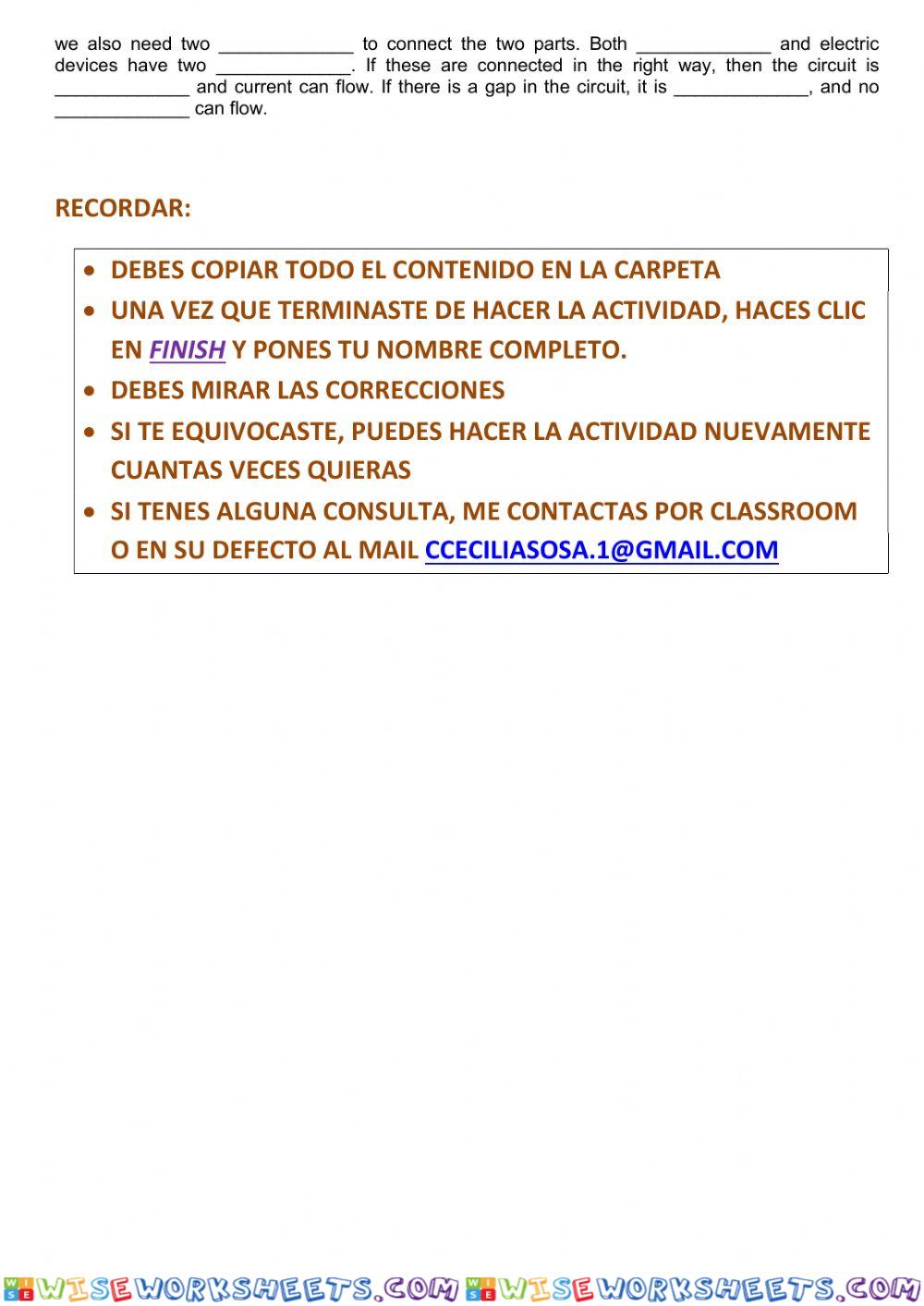 worksheet