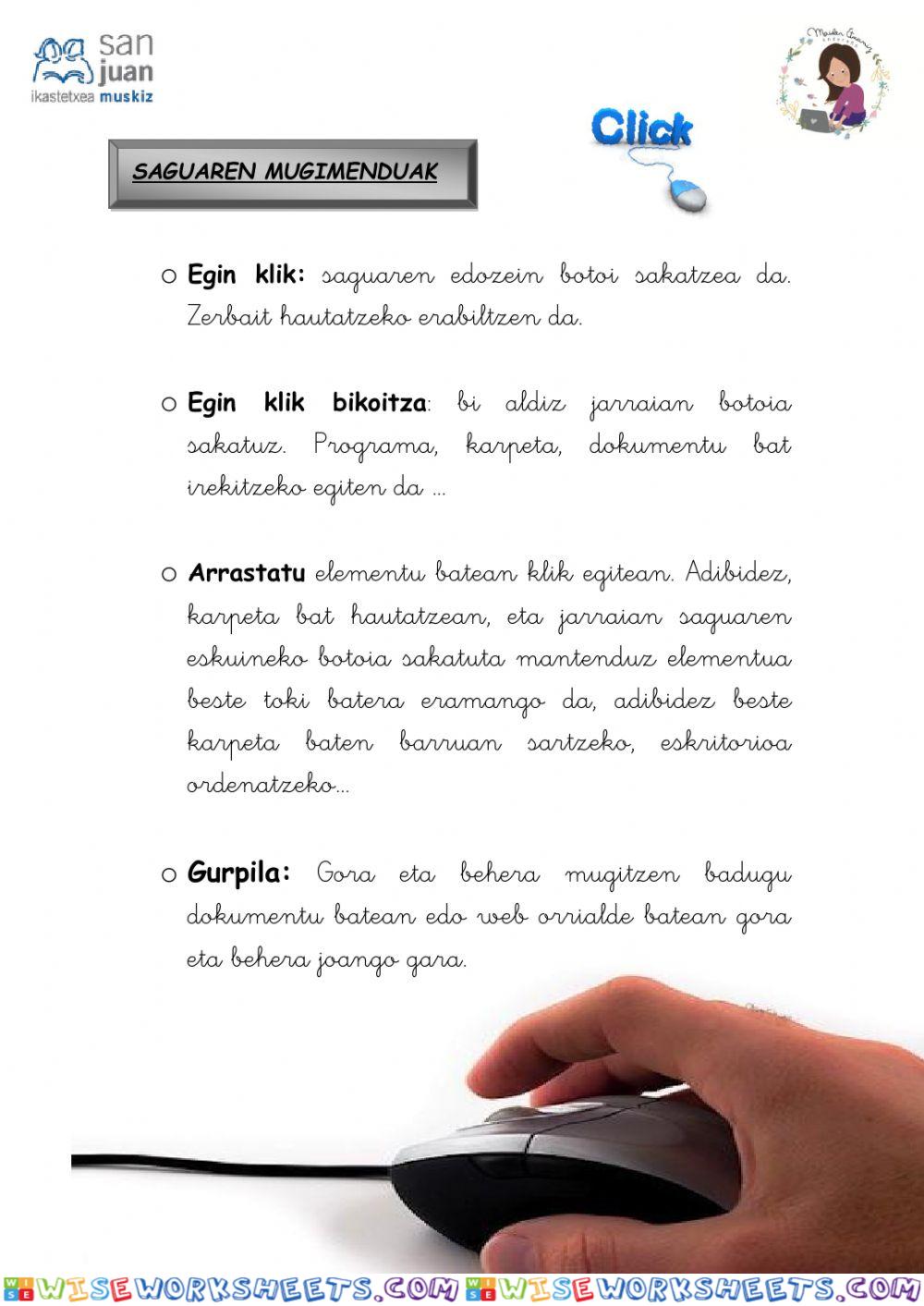 worksheet