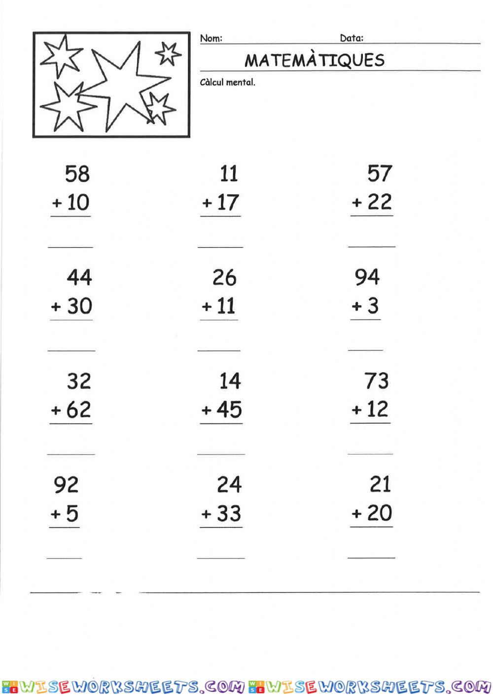 worksheet