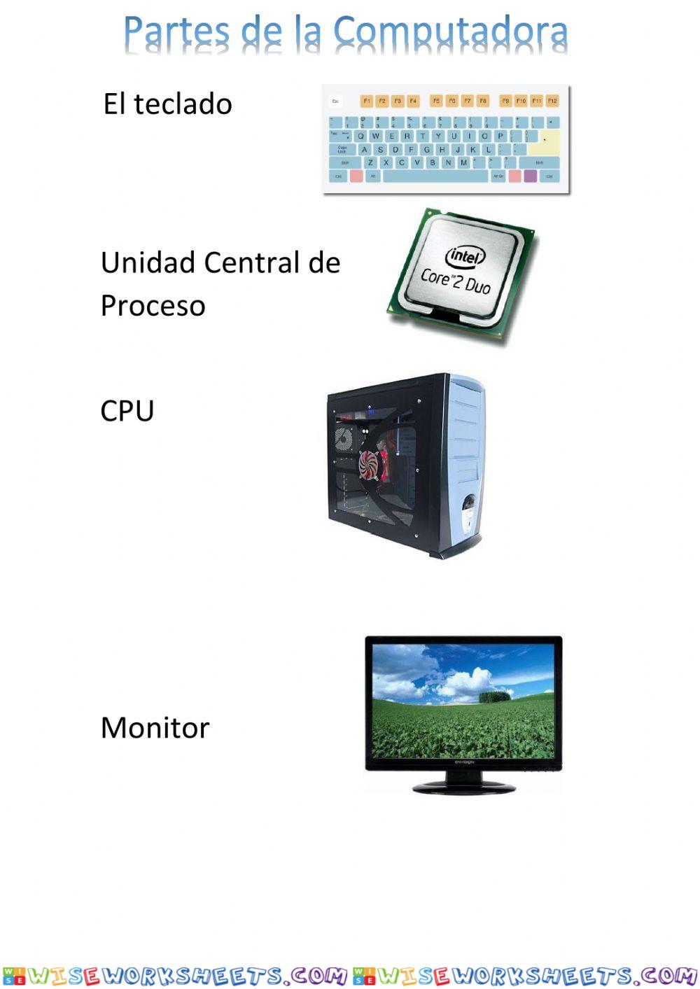 Partes de la Computadora