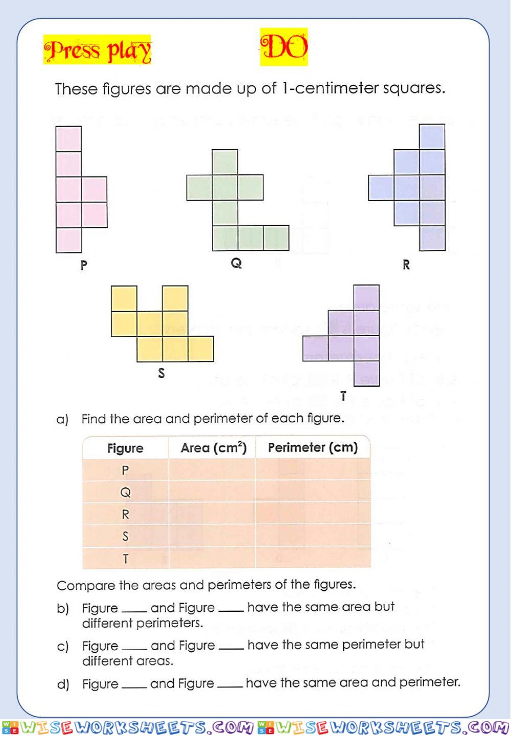 worksheet